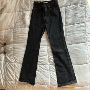 Levi’s Ribcage Bootcut Black Jeans Women’s W27 L33